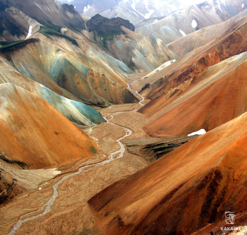 Cynamonowe wzgórza Landmannalaugar. © Fot. Anna Gortat